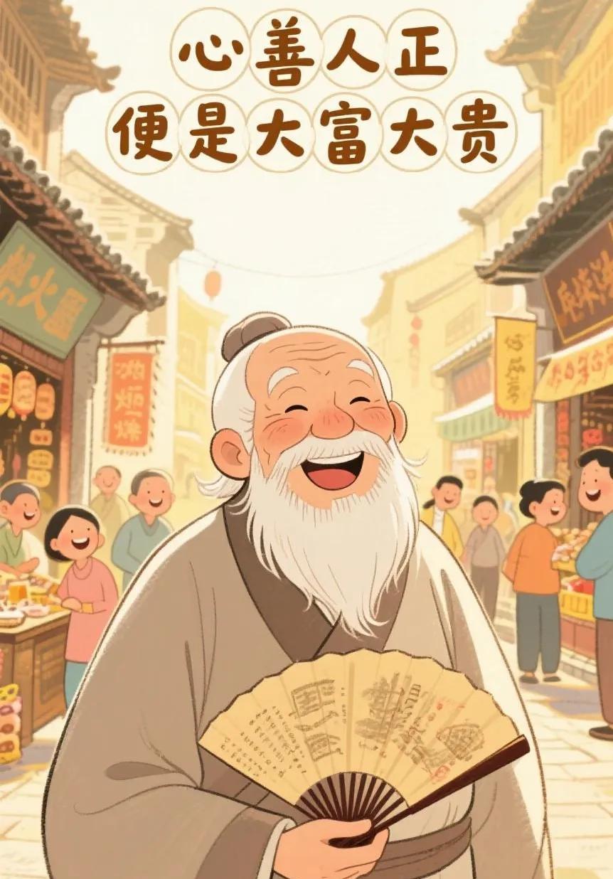 心善为金，行正为贵，这才是人生顶配财富
别让存款数字绑架你的人生！心有善念的人，