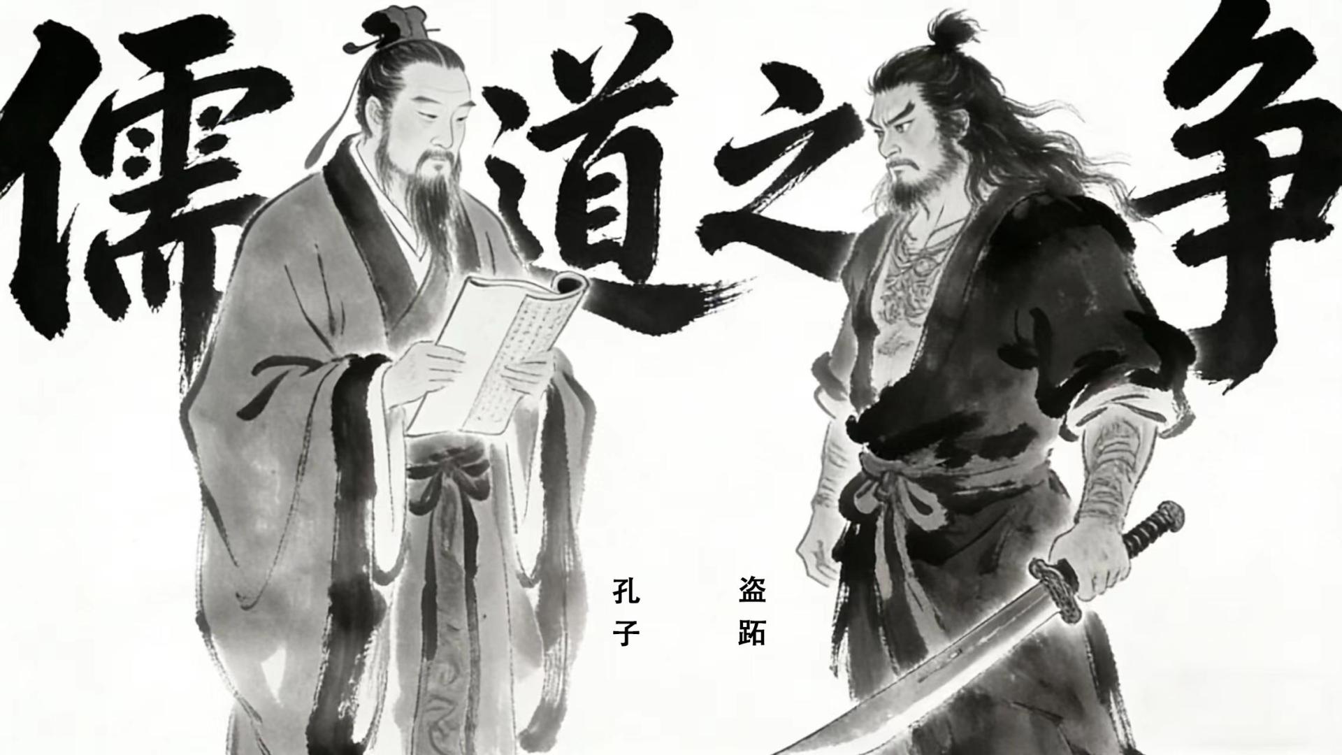 哲学篇12.儒道之争，孔子与盗跖的同一面