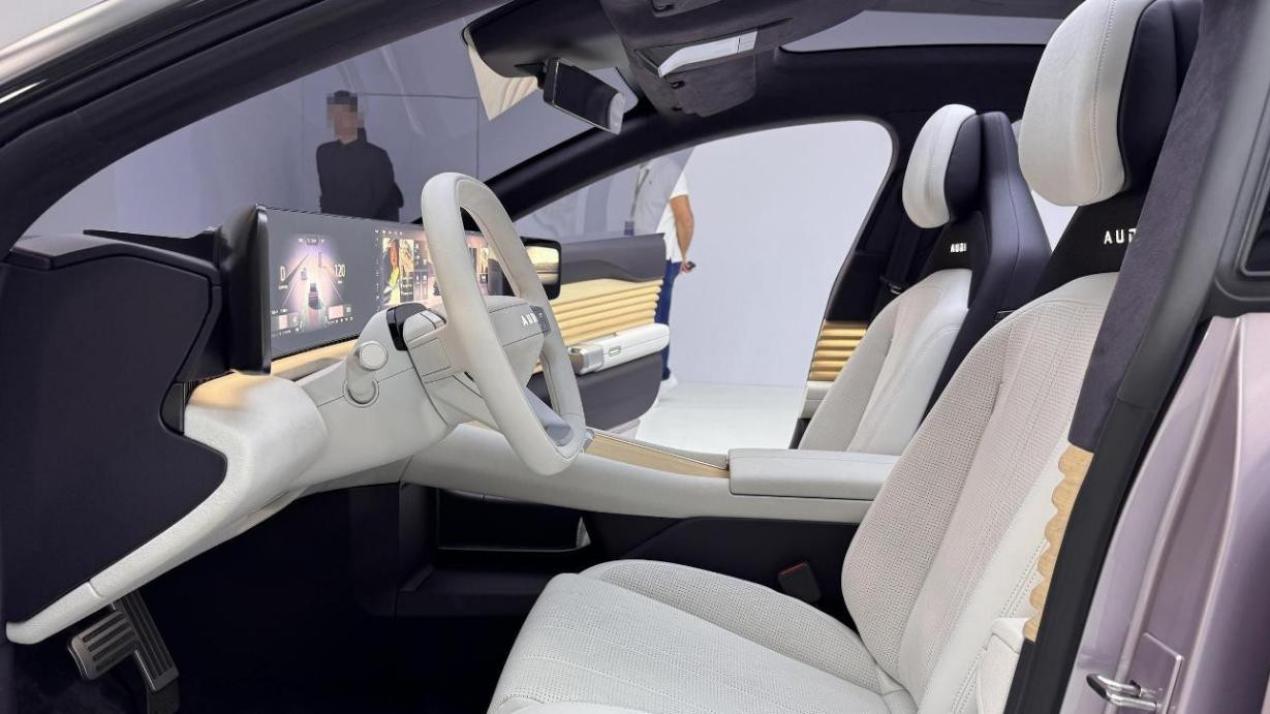 奥迪与上汽联袂打造！AUDI E量产版将在2025上海车展全球首发亮相