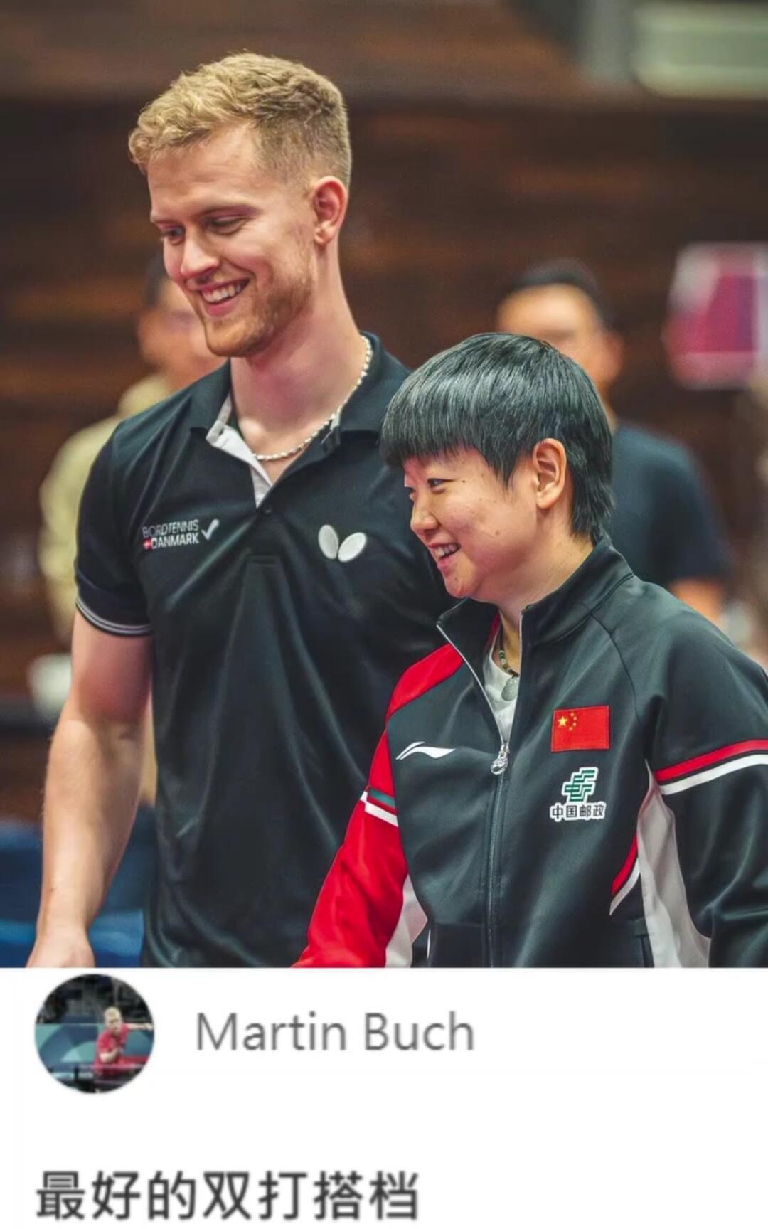 每个球员都想搭档的乒乓球运动员！
孙颖莎的实力和人格魅力，无可置疑，秀！
莎莎和