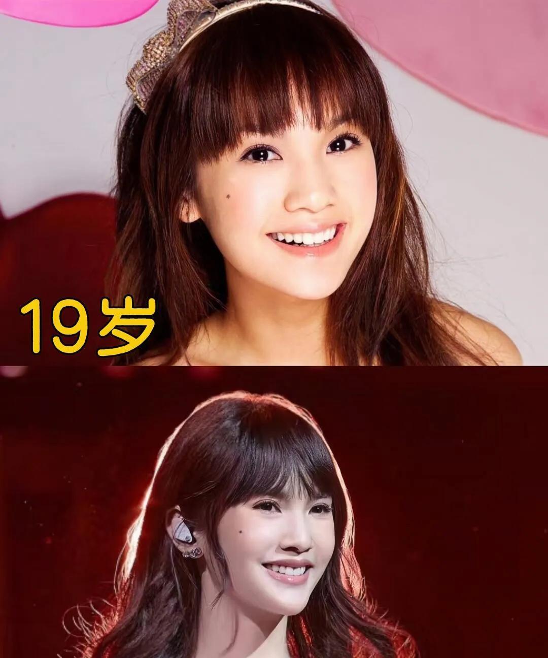 杨丞琳出道都20年了，咋还跟小姑娘似的？！
脸蛋嫩得像能掐出水，完全看不出岁月痕