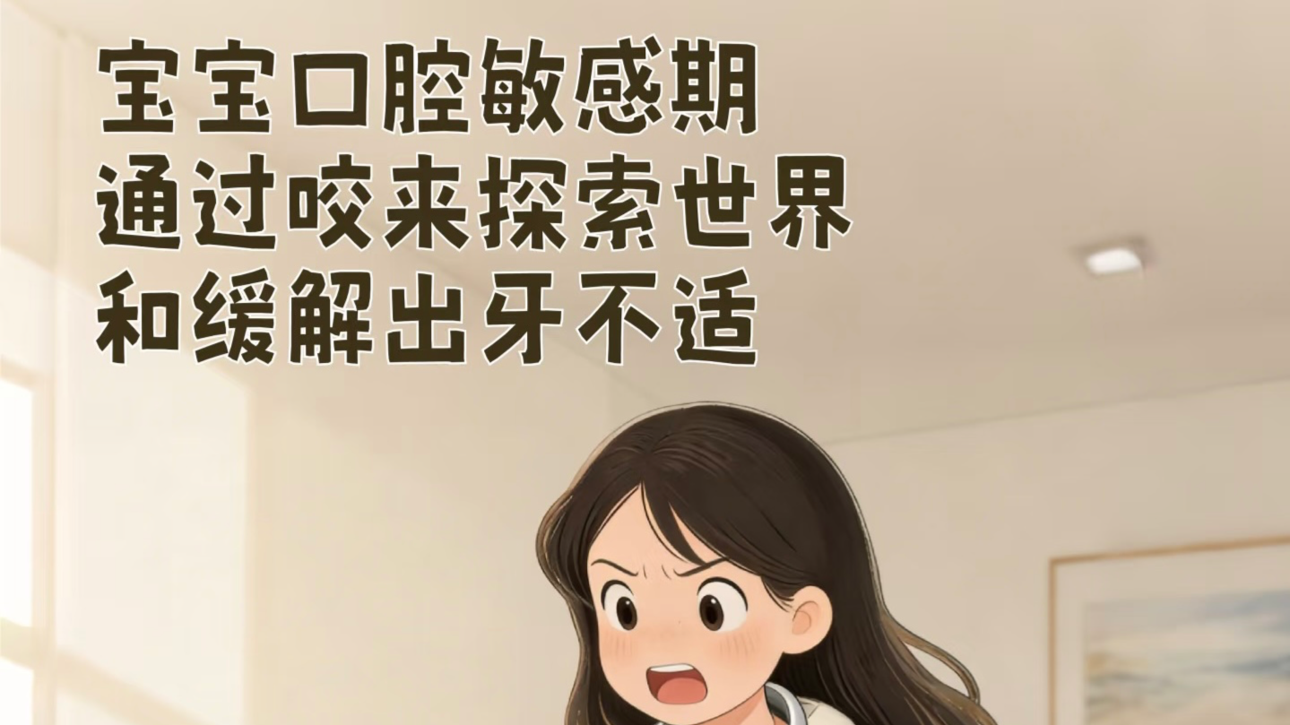 宝宝爱咬人，别急这是成长中的“特殊语言”