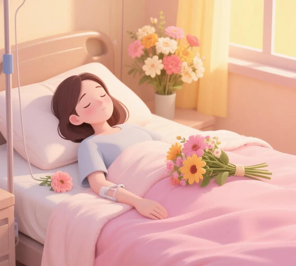 小姨家隔壁有个50多岁的女人，瘫痪在床10几年了。
我经常和小姨打电话，打电话的