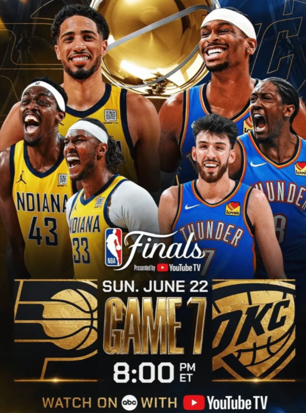 总决赛G7前瞻：雷霆vs步行者，新王之争

北京时间6月23日，NBA总决赛将上