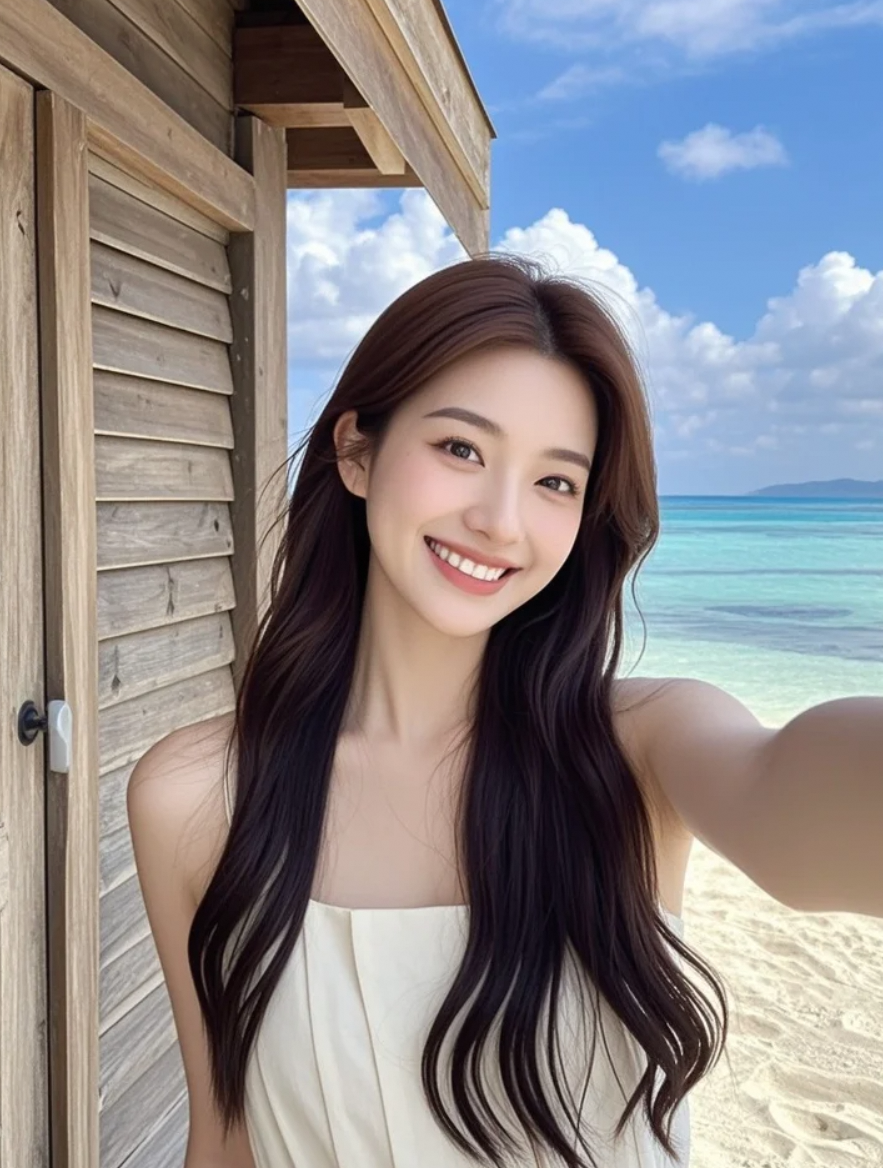 用最淡的妆，晒最烈的日光，你敢来比美吗？