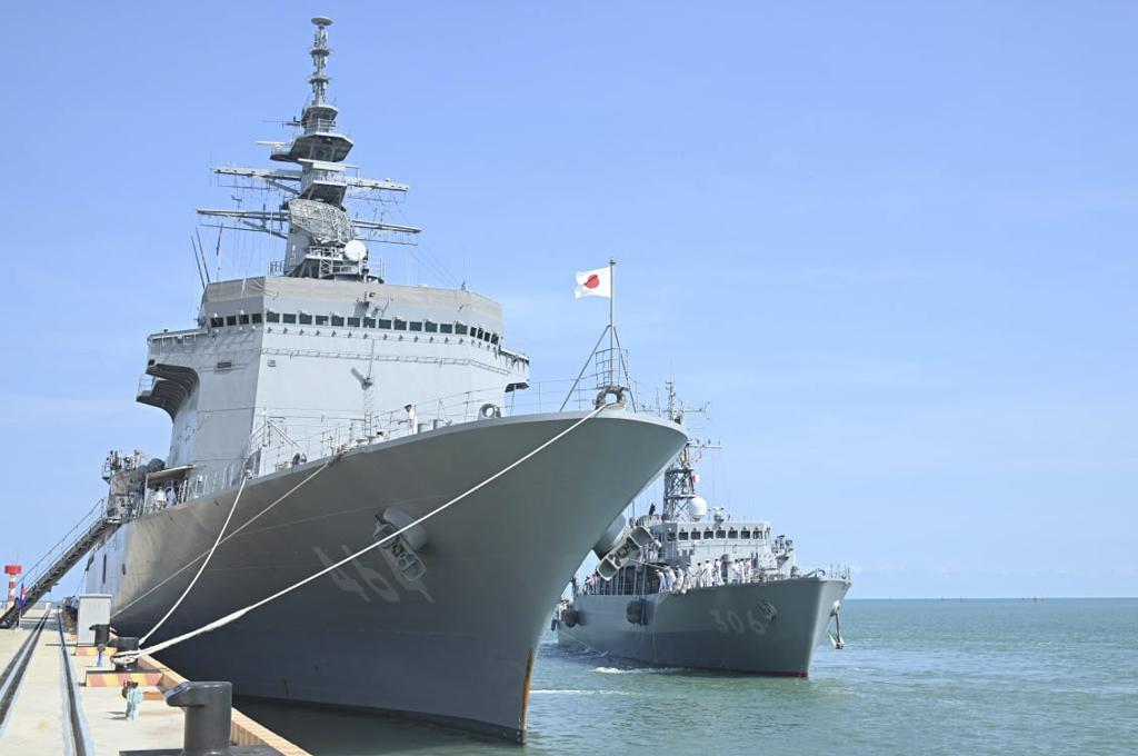 云壤基地刚开张，日本军舰上门“贺喜”，不怕带着美国的任务来？