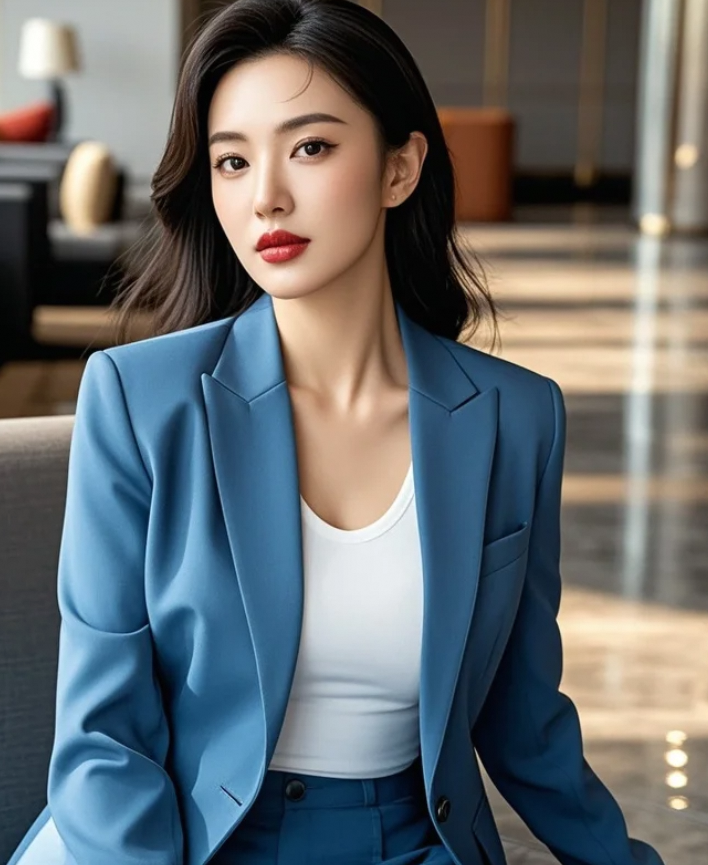 窗外是高楼林立，窗内是她的柔软时光