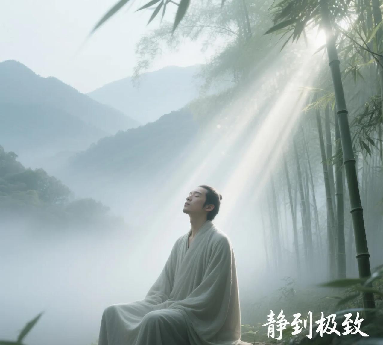 原来，真正的灵性一直藏在我们的身心里，只是被世俗的杂念掩盖了。就像一池清水，搅动