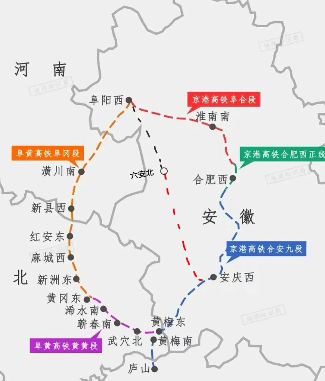 2025-2030年，大别山高铁规划建设，六安将成最大赢家！



目前大别山区