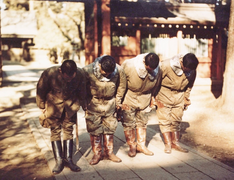 二战中日本神风特攻队飞行员，可怜的炮灰。