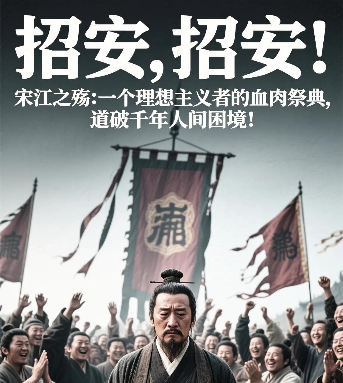 招安，招安！宋江之殇：一个理想主义者的血肉祭典，道破千年人间困境！
“哥哥！咱们