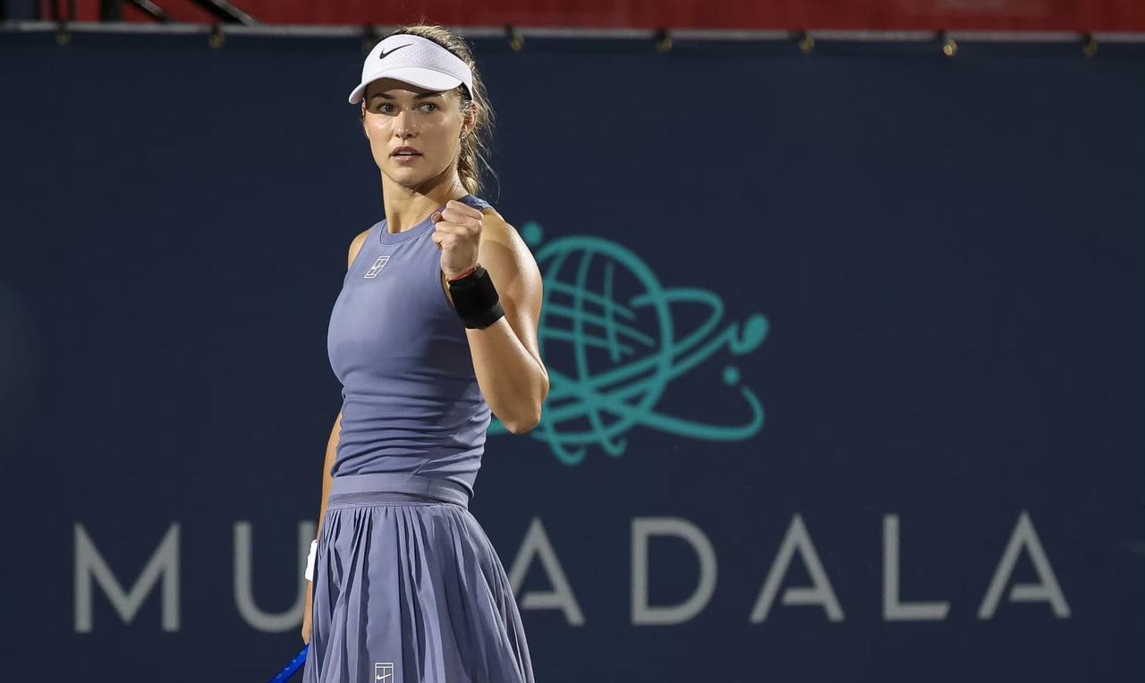卡林斯卡娅淘汰拉杜卡努再度冲击首冠
WTA500华盛顿站半决赛，卡林斯卡娅以6-