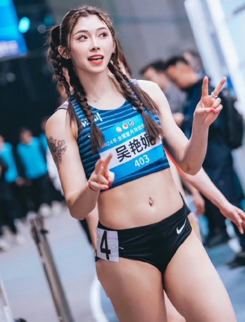 172cm的张豆豆 vs 175cm的吴艳妮，她俩谁才是体坛颜值的“天花板”？