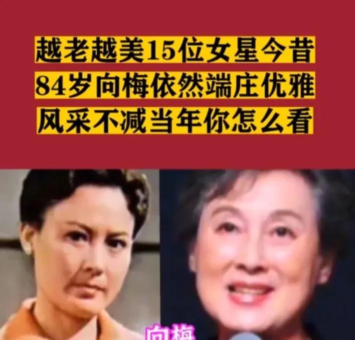 越老越美的15位女星今昔，风采不减当年，你怎么看？
