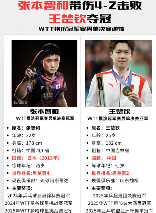 前有张本智和击败王楚钦夺冠，又来莫雷加德击败林诗栋夺冠，不是反思怪，我们一定是胜