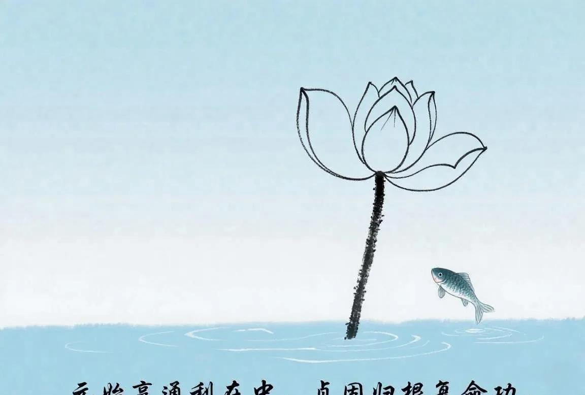 《元亨利贞》
元章：
混沌初开一气先，
鸿蒙始判道基全。
灵台种得金莲籽，
心境