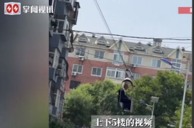 “高手在民间！”5月30日，辽宁葫芦岛，一位退休大爷因为觉得爬楼太累，于是花了1