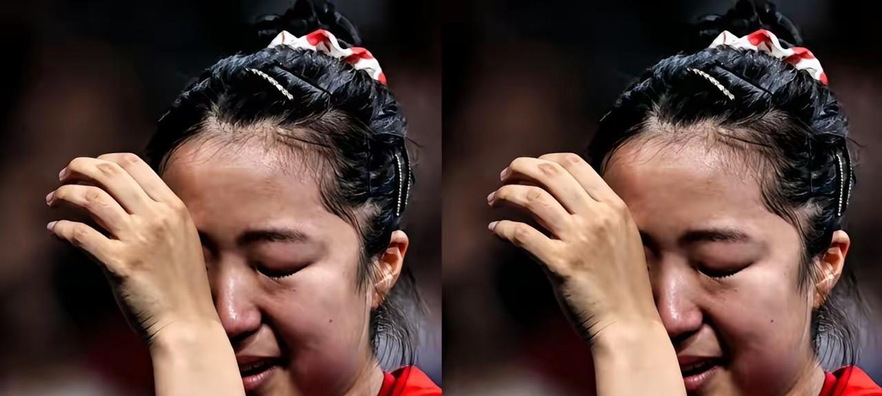 大藤沙月遮挡太厉害了！
申裕斌委屈的哭了！
申裕斌本来2:0领先，
这套战术很有