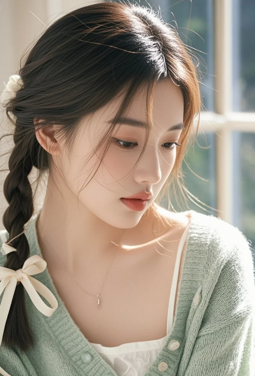 阳光是她的高光，风是她的打光师
