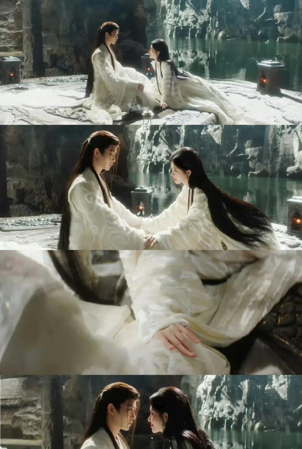 一大早也是吃上好饭了，郭敬明的审美是真的在线，超级期待鞠婧祎田嘉瑞的新剧