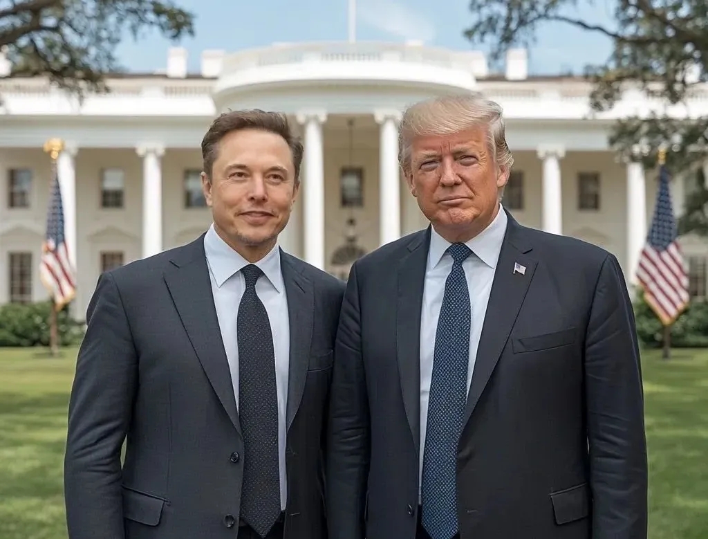 特朗普肯定有问题。特朗普跟之前的副总统彭斯闹翻了，跟前国务卿蓬佩奥闹翻了，跟前国