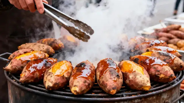 街边喷香烤红薯，是在给肠道“减负”，还是在给血管“添堵”？