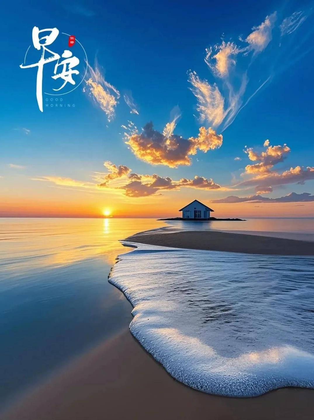 《阮郎归·晨曦悟道》
晨光破晓心窗，新阳默送祥光。
途逢芳韵莫仓皇，梦随云路长。