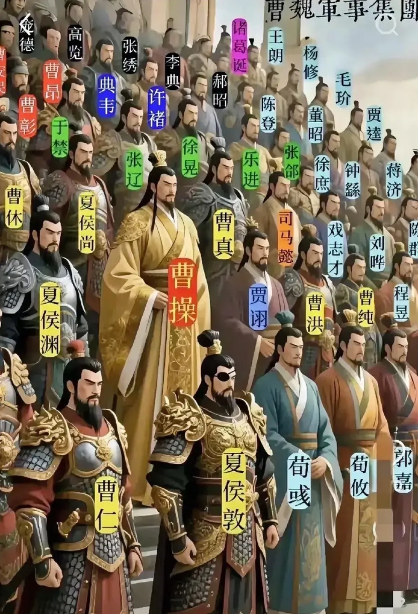 看了5遍三国演义，有一个问题不明白，论阵容和实力来说，曹魏实力绝对是高一等的存在