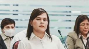 菲律宾副总统莎拉·杜特尔特于周五向申诉专员办公室提交了反宣誓书，近一周前她被要求