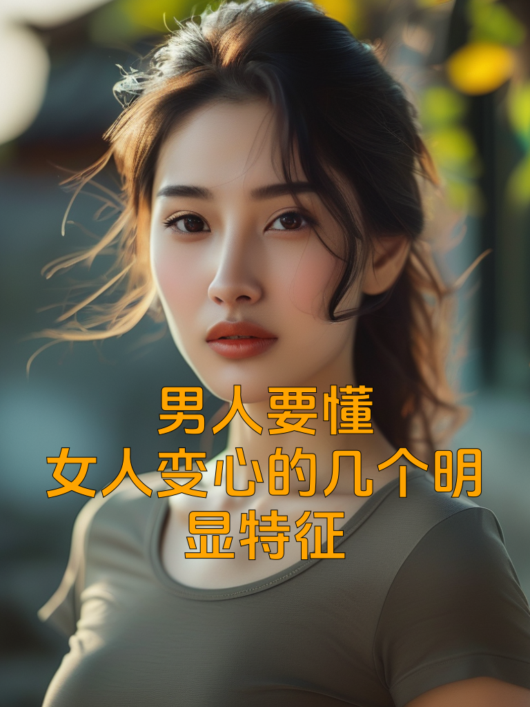 男人要懂：女人变心的几个明显特征