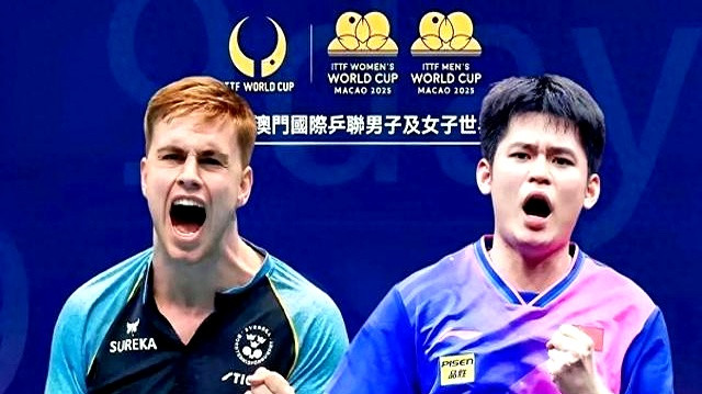 澳门世界杯！林诗栋VS莫雷加德，首局11：7轻松拿下！