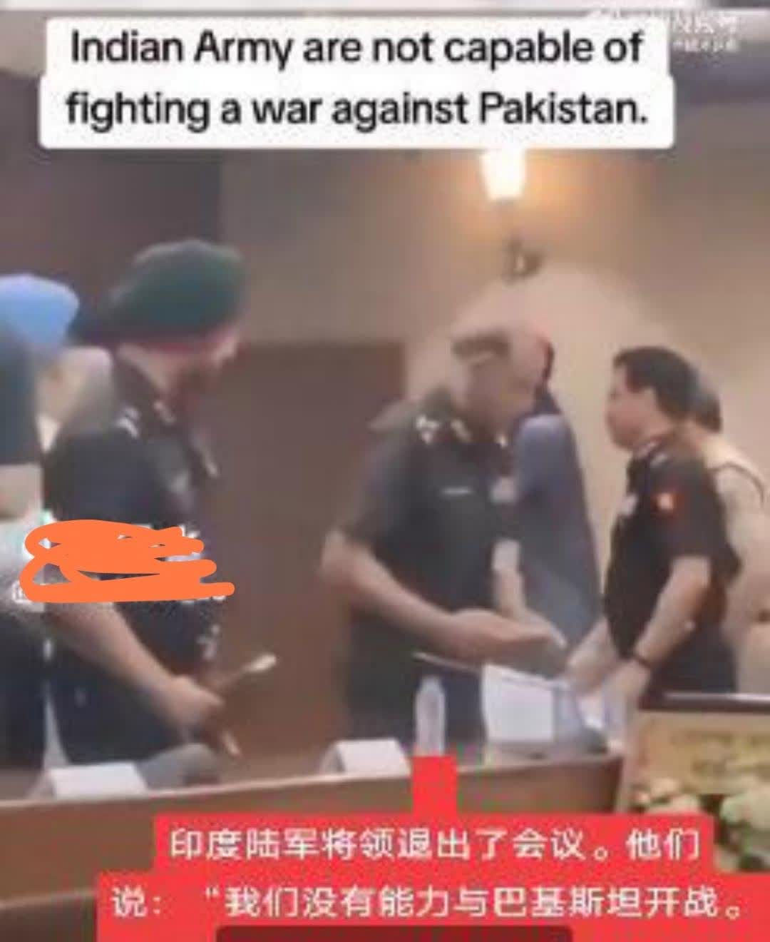 说实话，打不赢就是打不赢，打不赢就别想在谈判桌上捞到筹码。网上最近火了个视频，印