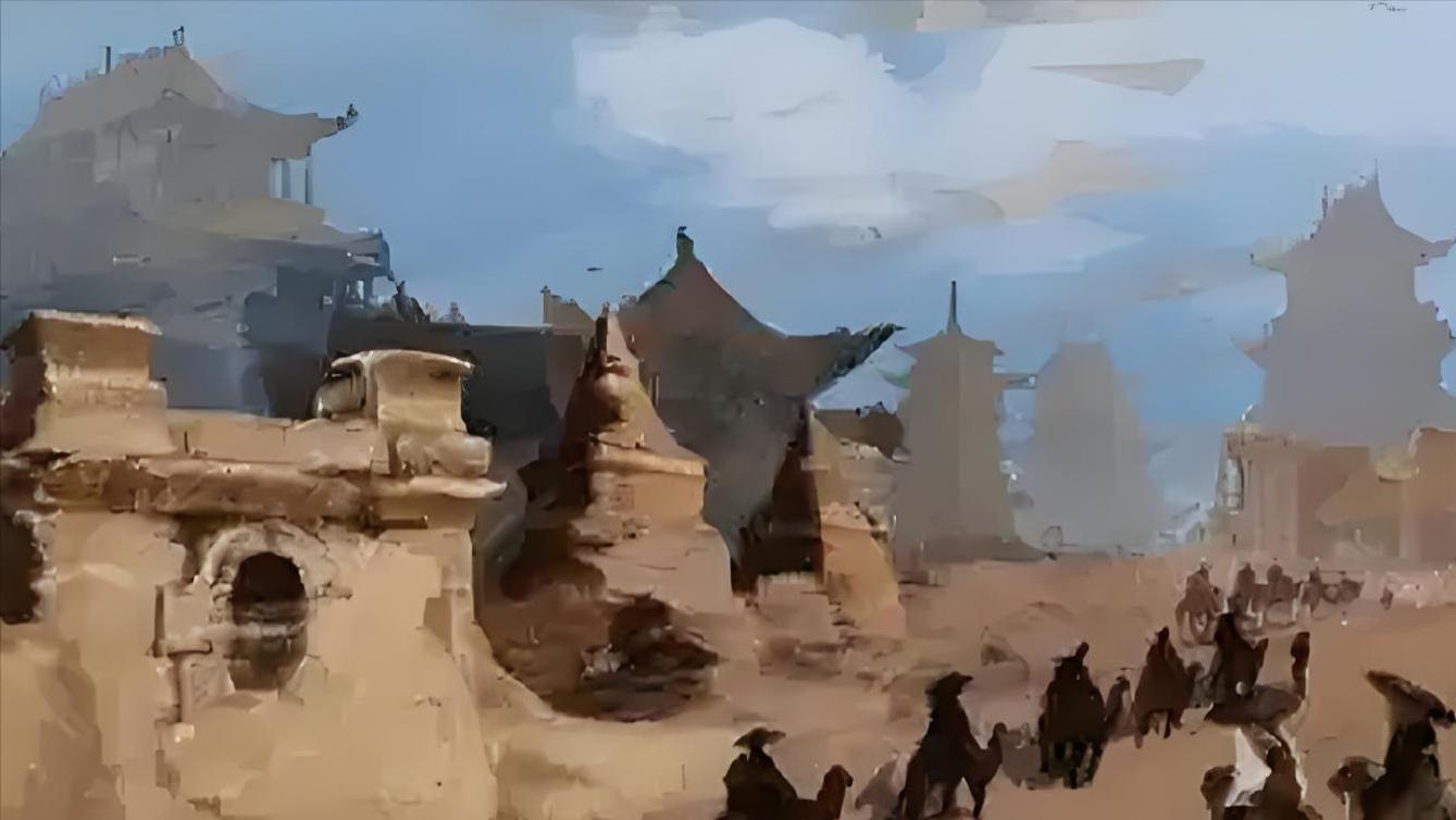 且末古城：沙漠中的幽灵都市，1957年来只现身过一次