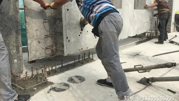 装配式住宅楼低温灌浆料后灌浆