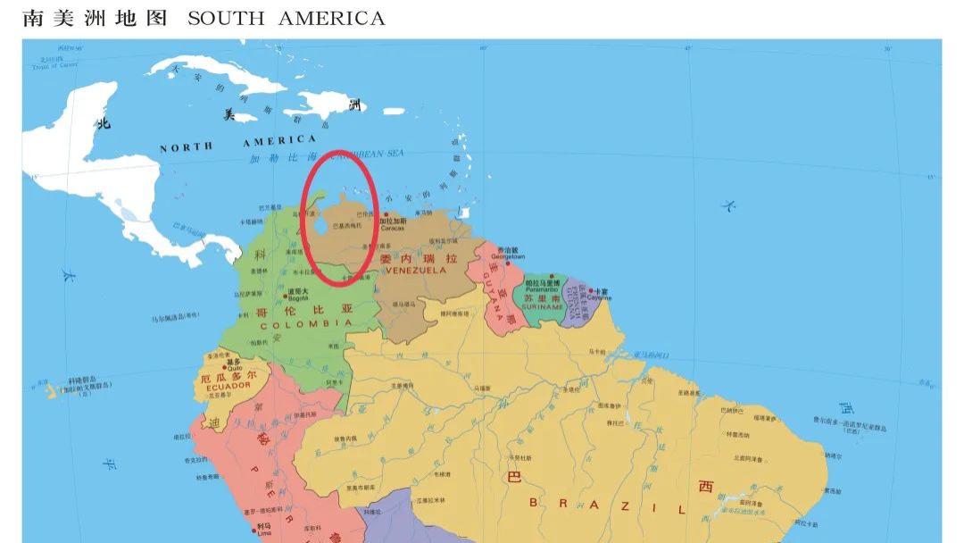 南美有个海湾子，却是该洲最大淡水湖？底下装满了石油？