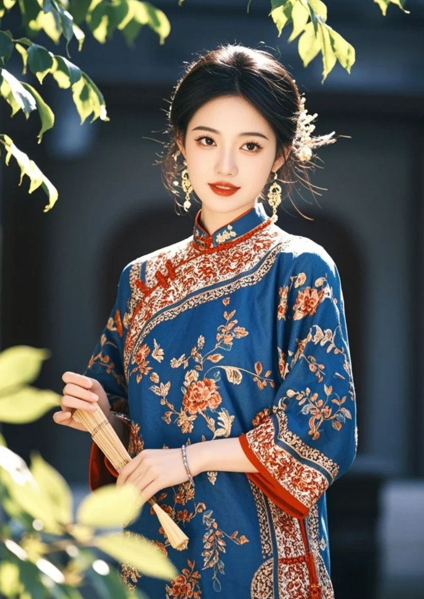 不是复古，胜似复古——这位现代旗袍美人，美得高级又克制