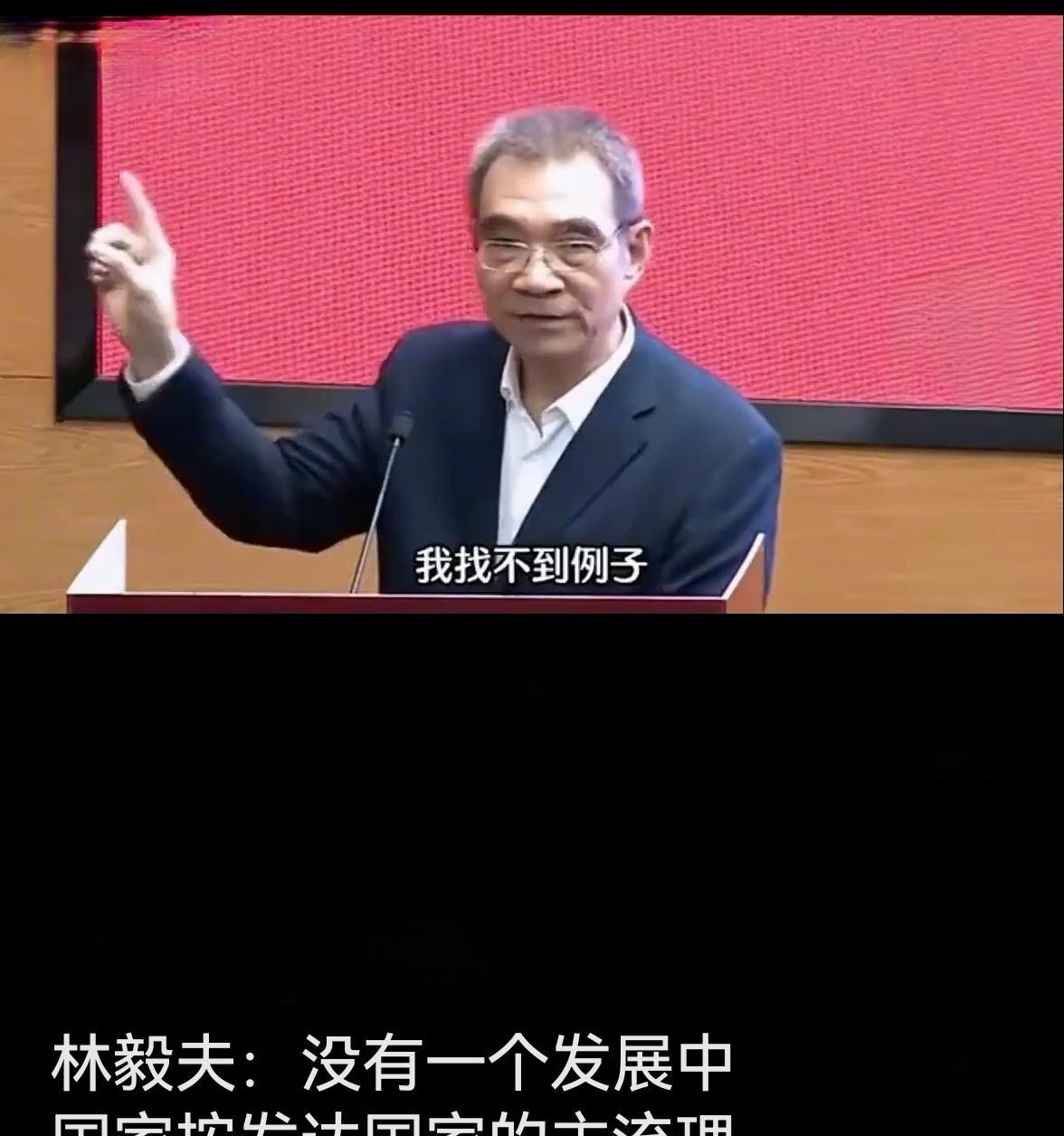 林毅夫的结论发人深省：世界上没有一个发展中国家按照发达国家的主流理论去做成功的。