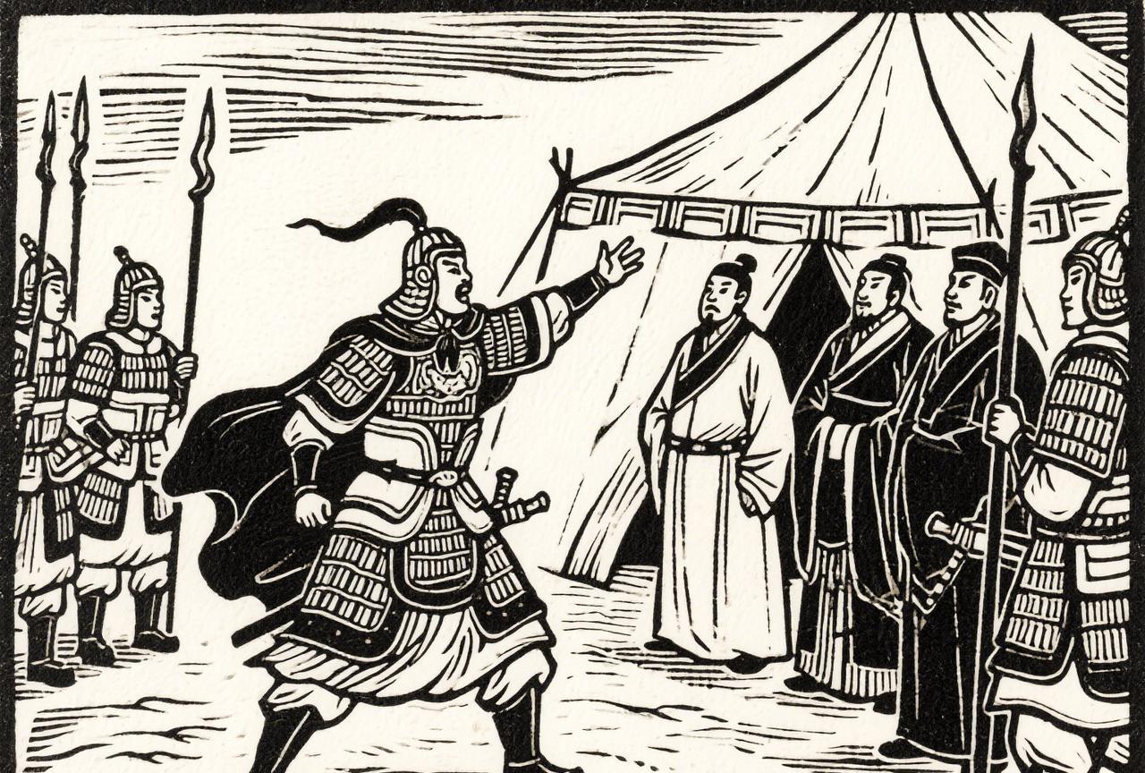 西夏李元昊明面上对宋归顺，口头上却始终不肯称臣；
他请求尊奉宋皇为父，却称本国国