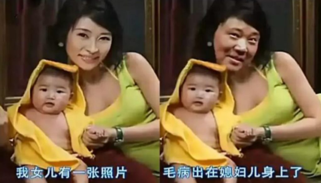 一天，导演管虎拍戏回家后，抱着女儿一顿亲昵后开始和女儿玩耍，突然他盯着女儿的脸看