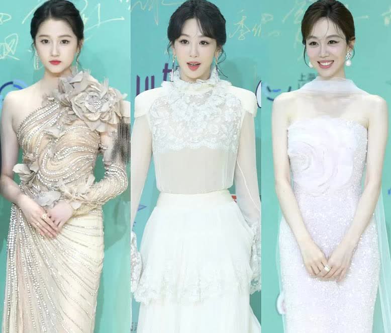 白玉兰奖12位女演员生图，关晓彤这次终于穿对了，但我更喜欢宋佳