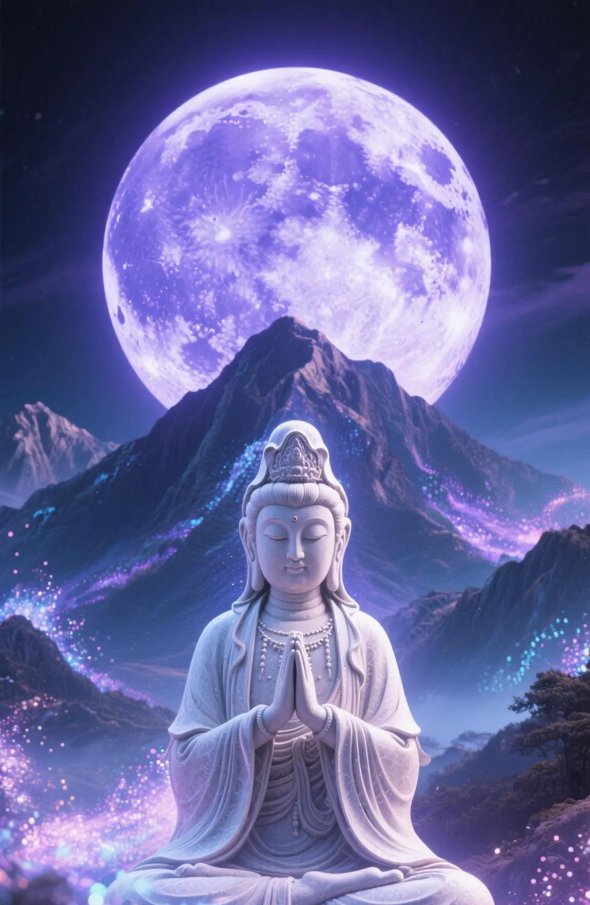 左手持念珠，右手牵众生
愿你我：