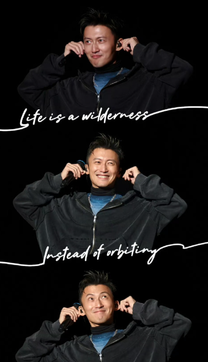 谢霆锋被当面称赞“真人好显年轻”，他立即以自嘲语气反问“上镜很老吗”， ​​​