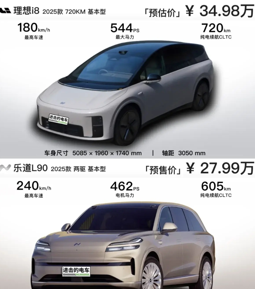 理想现在尴尬的地方在于，i8定价35，那i8大概率卖不动，然后9月份i6出来，定