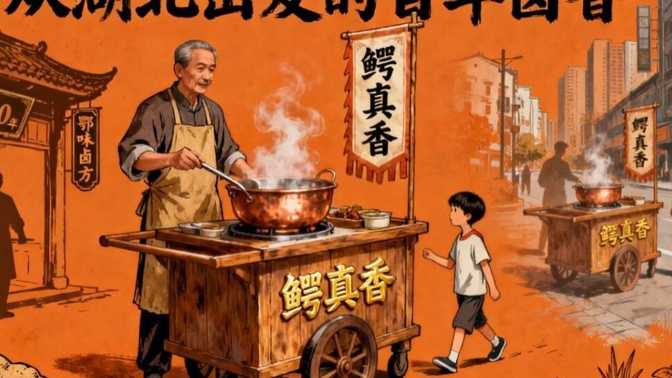 百年鄂味卤香传奇：鳄真香带你找回记忆里的安心卤味