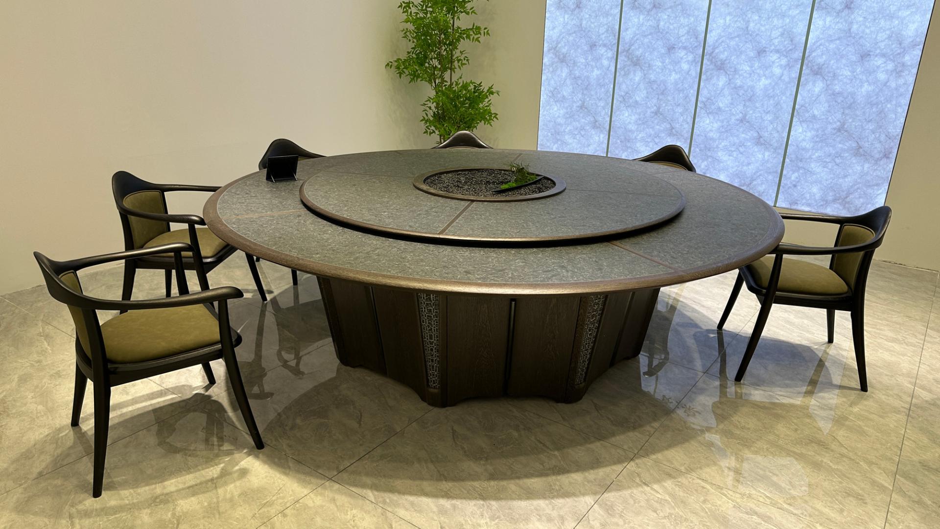 探索比电动餐桌更经济的选择：手动旋转餐桌