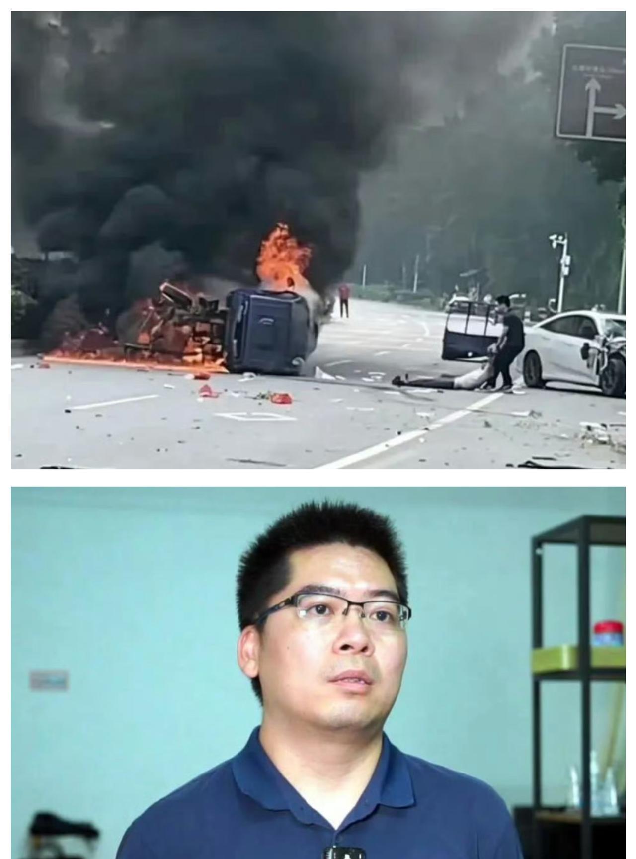 冒着大火，徒手掰车救人的男子找到了，
救人一命，胜造七级浮屠，
但想不到他竟然还