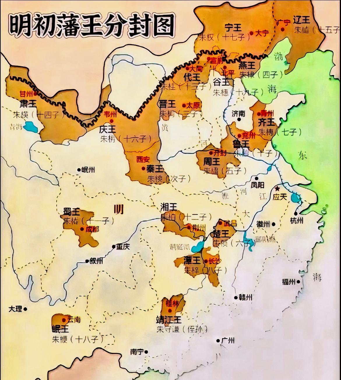 说到底朱元璋还是一个农民出身，而农民出身就决定了眼界和眼光不够高。就像朱元璋给自