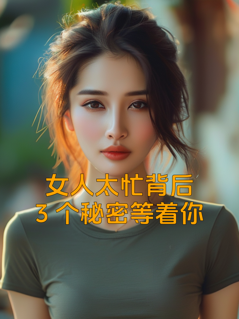 女人太忙背后，3个秘密等着你