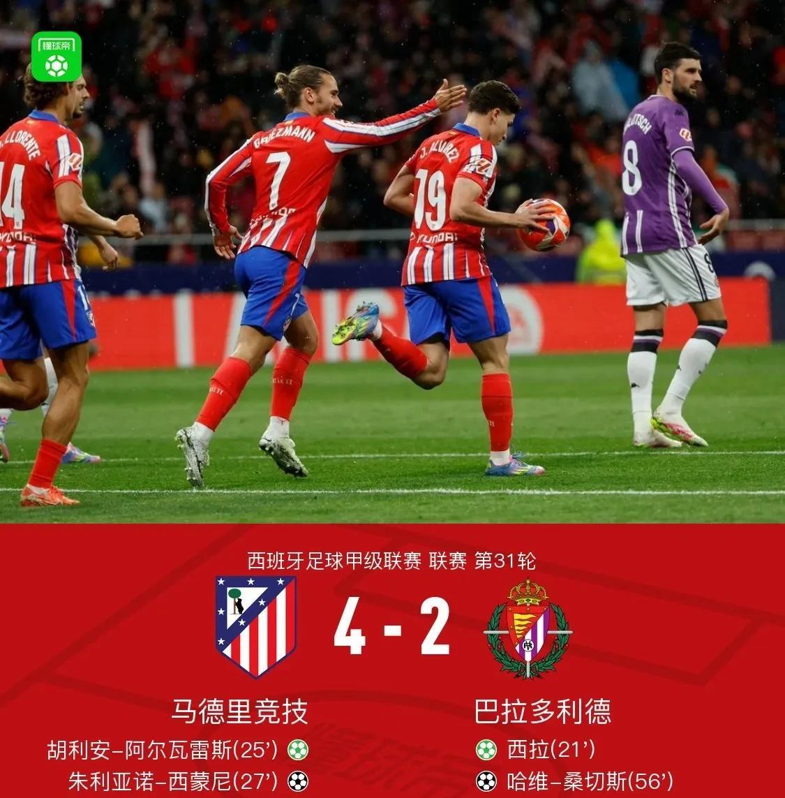 【本赛季的马竞很可能四大皆空，但是主帅西蒙尼却收获满满】为什么这么说呢？因为他本