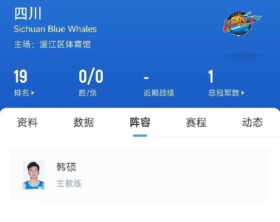 四川队真是看不懂，新赛季恐弃权！
CBA新赛季即将开始，各支球队外援也都陆续到位